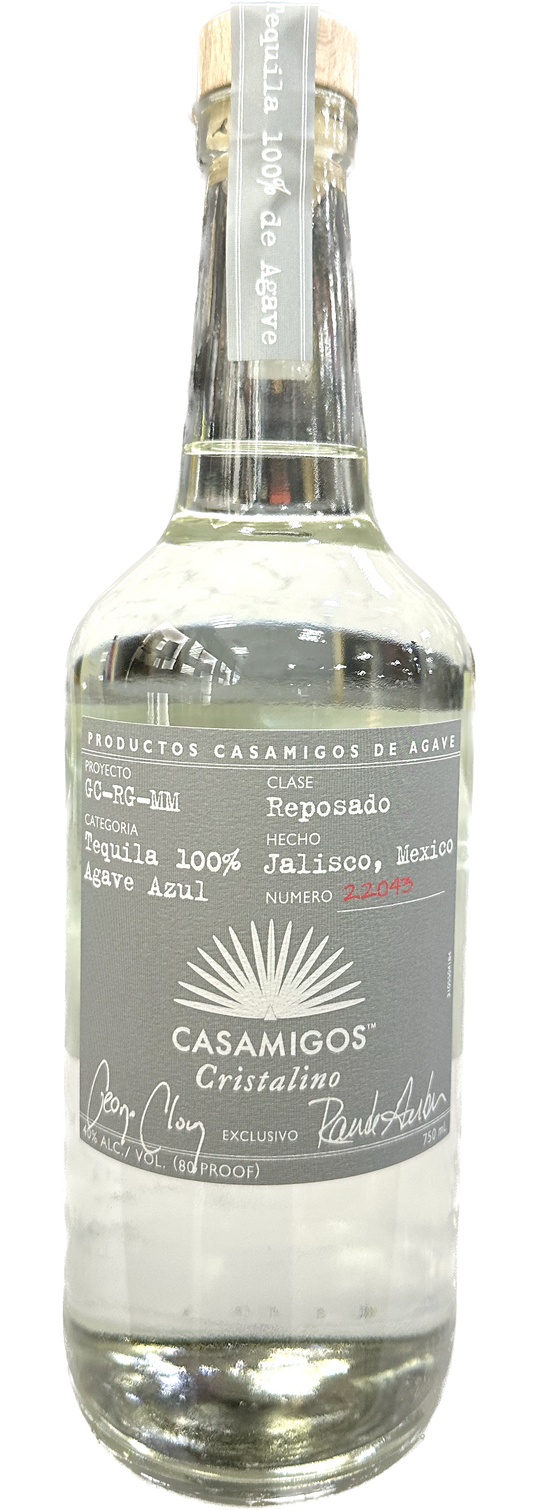 CASAMIGOS TEQUILA REPOSADO CRISTALINO 750ML - Remedy Liquor