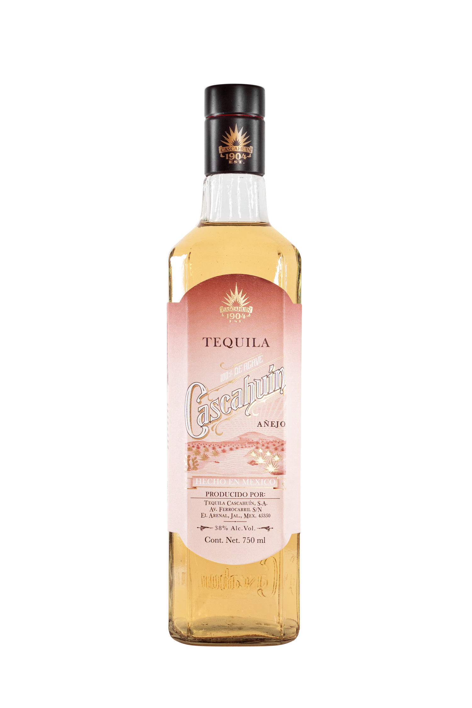 CASCAHUIN TEQUILA ANEJO 750ML LIQ