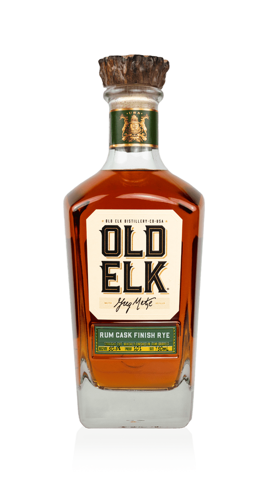 OLD ELK WHISKEY RYE RUM CASK FINISH 101PF INDIANA 750ML LIQ