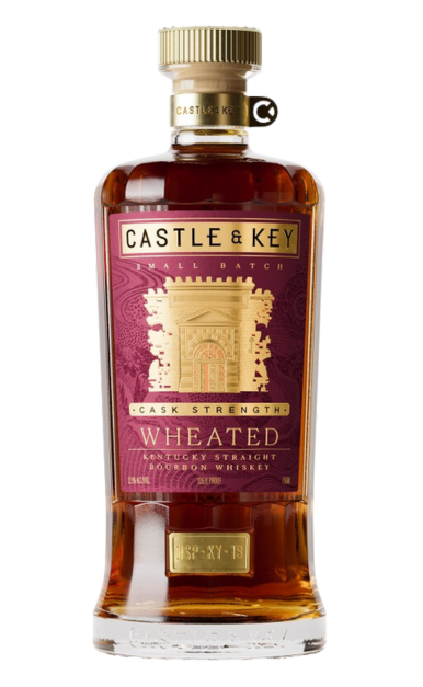 CASTLE & KEY BOURBON WHEATED CASK STRENGTH KENTUCKY 7YR 750ML LIQ