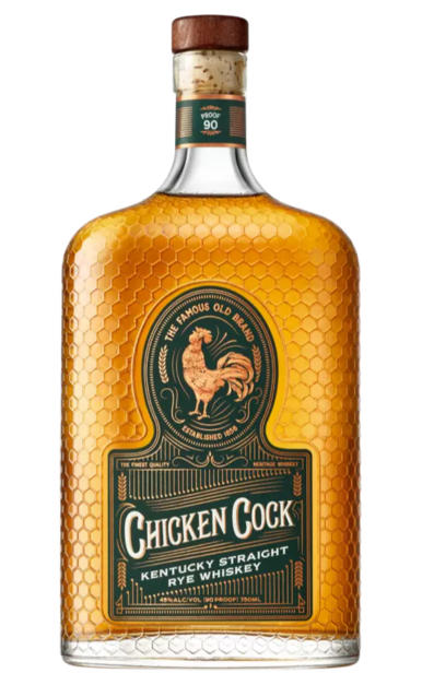 CHICKEN COCK WHISKEY RYE STRAIGHT KENTUCKY 750ML LIQ