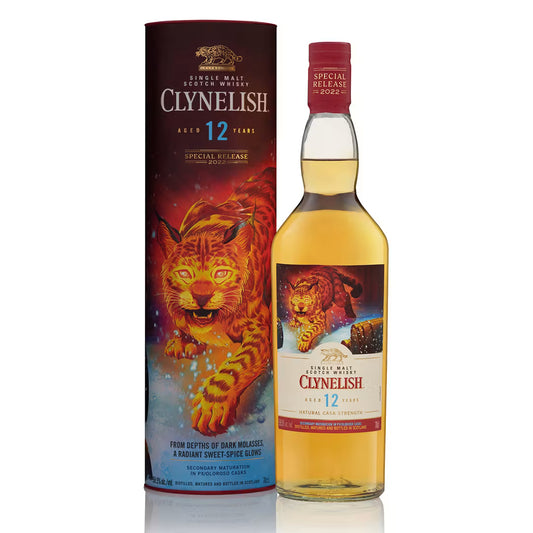 CLYNELISH SCOTCH SINGLE MALT NATURAL CASK STRENGTH SPECIAL RELEASE 12YR 750ML LIQ