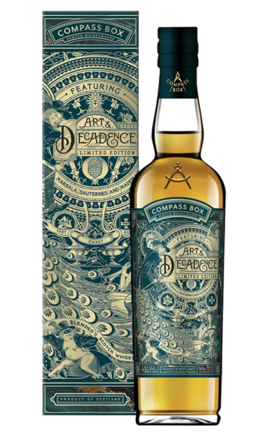 COMPASS BOX CANVAS SCOTCH BLENDED ART AND DECADENCE LIMITED EDITION 700ML