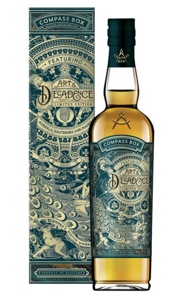 COMPASS BOX CANVAS SCOTCH BLENDED ART AND DECADENCE LIMITED