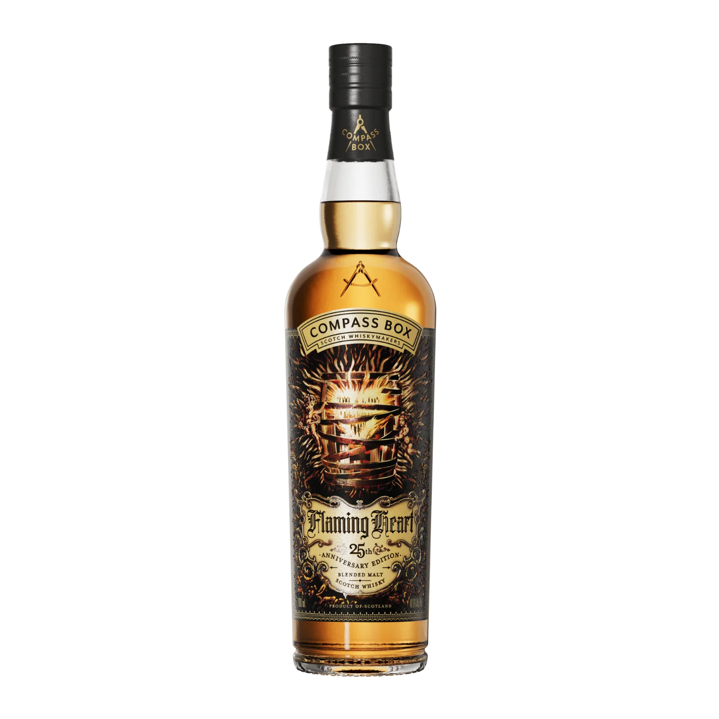 COMPASS BOX SCOTCH BLENDED LIMITED FLAMING HEART EDITION 750ML Spirits