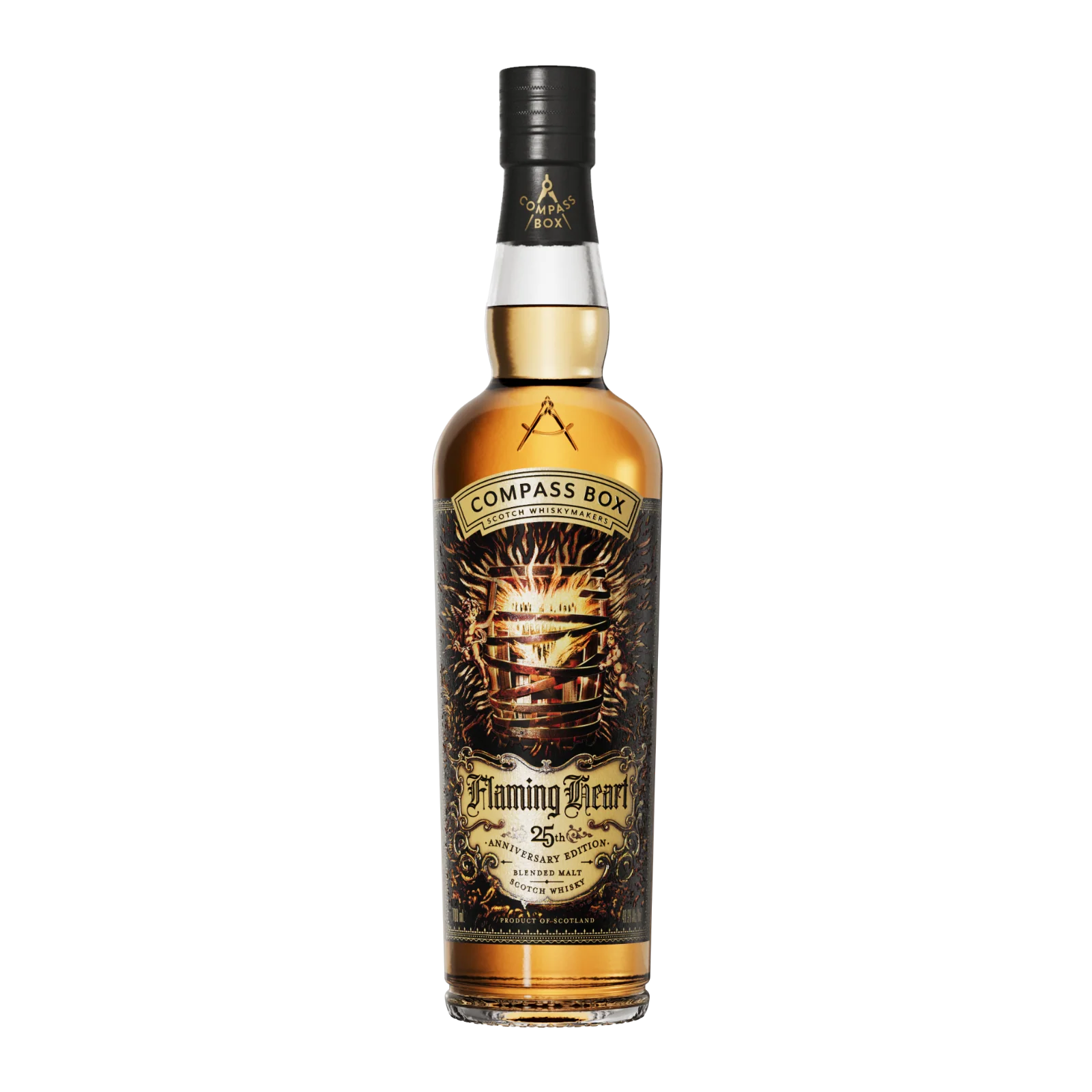 COMPASS BOX SCOTCH BLENDED LIMITED FLAMING HEART EDITION 750ML Spirits