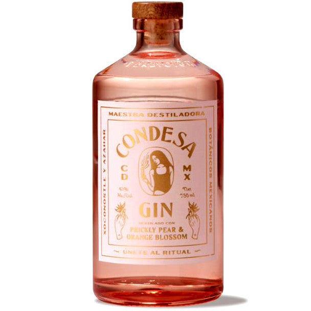 CONDESA GIN PRICKLY PEAR & ORANGE BLOSSOM MEXICO 750ML LIQ
