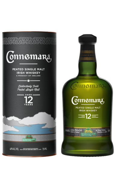 CONNEMARA WHISKEY SINGLE MALT PEATED IRISH 12YR 750ML Spirits
