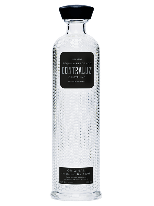 CONTRALUZ TEQUILA REPOSADO CRISTALINO 750ML LIQ
