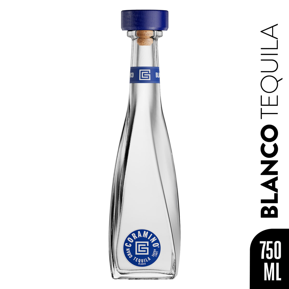 GRAN CORAMINO TEQUILA BLANCO 750ML