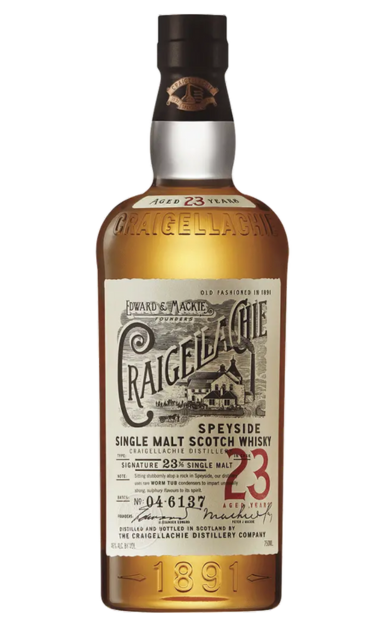 CRAIGELLACHIE SINGLE MALT SCOTCH WHISKY EXCEPTIONAL CASK SERIES 23YR 700ML LIQ