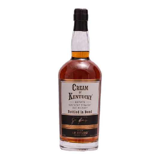 J W RUTLEDGE CREAM OF KENTUCKY WHISKEY RYE STRAIGHT SINGLE BARREL BOTTLED IN BOND KENTUCKY 7YR 750ML LIQ