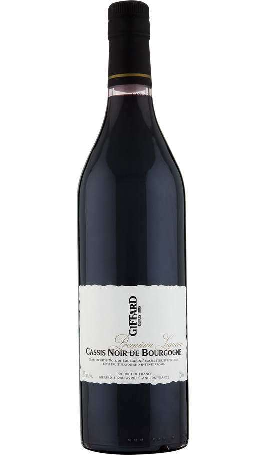 GIFFARD CASSIS NOIR DE BOURGOGNE LIQUEUR 750ML Spirits