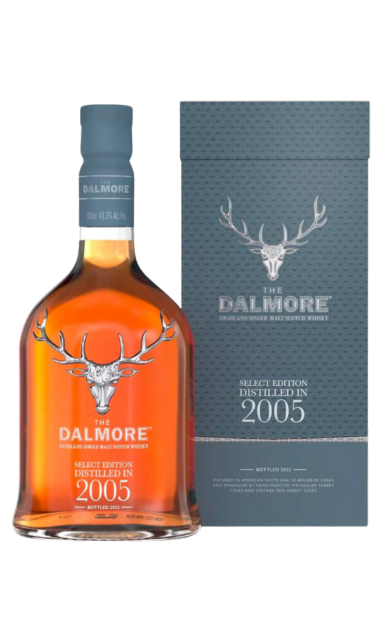 DALMORE SCOTCH SINGLE MALT 2005 DISTILLED 18YR 750ML LIQ