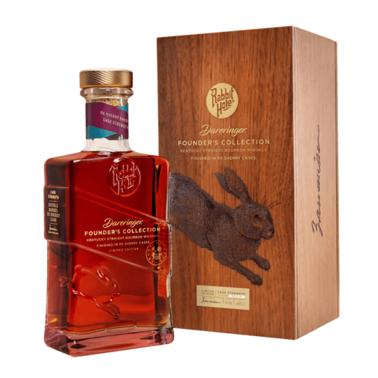 RABBIT HOLE DARERINGER BOURBON STRAIGHT FOUNDERS COLLECTION LIMITED PX SHERRY CASK STRENGTH EDITION KENTUCKY 750ML LIQ