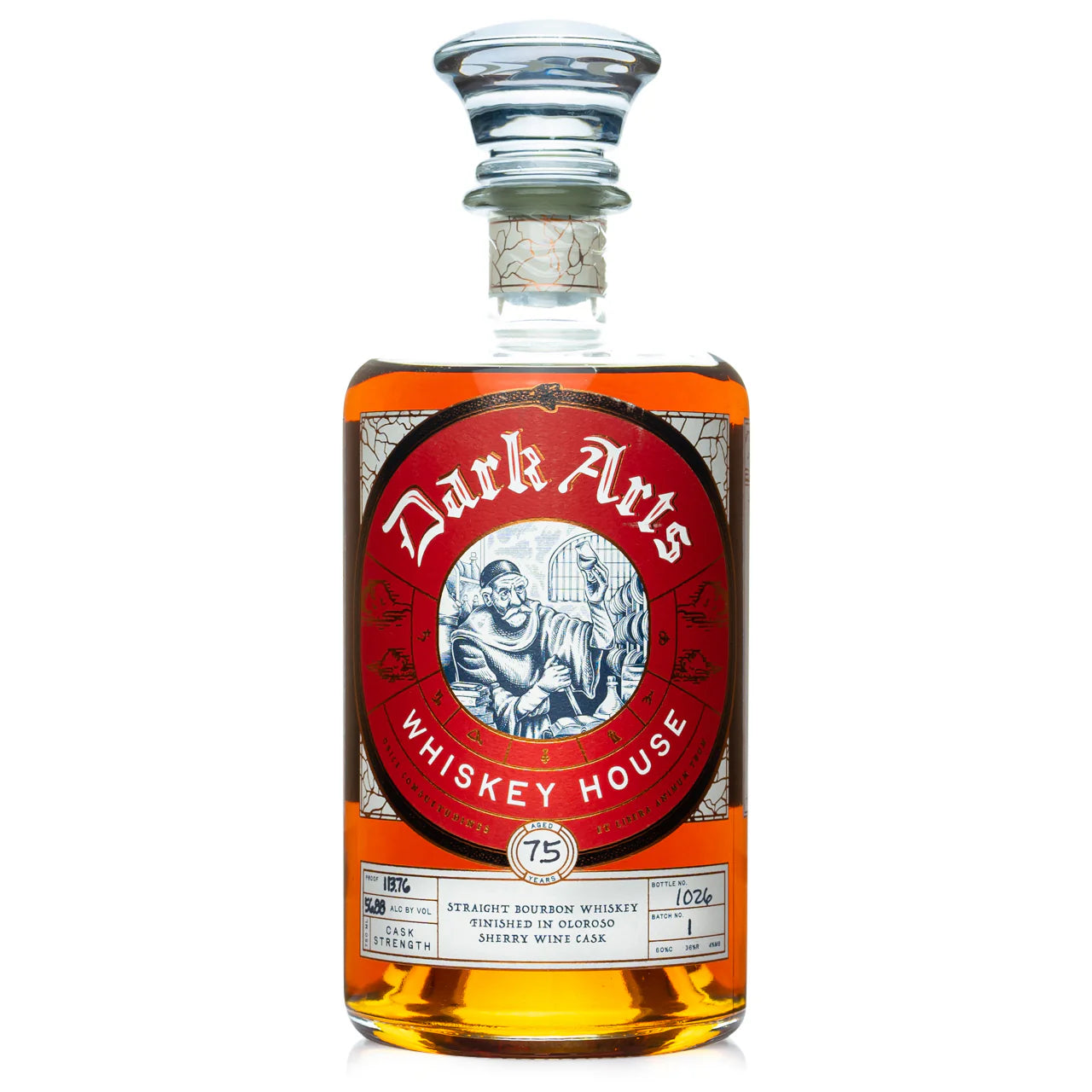 DARK ARTS BOURBON STRAIGHT FINISHED IN OLOROSO SHERRY CASK STRENGTH KENTUCKY 7.5YR 750ML LIQ
