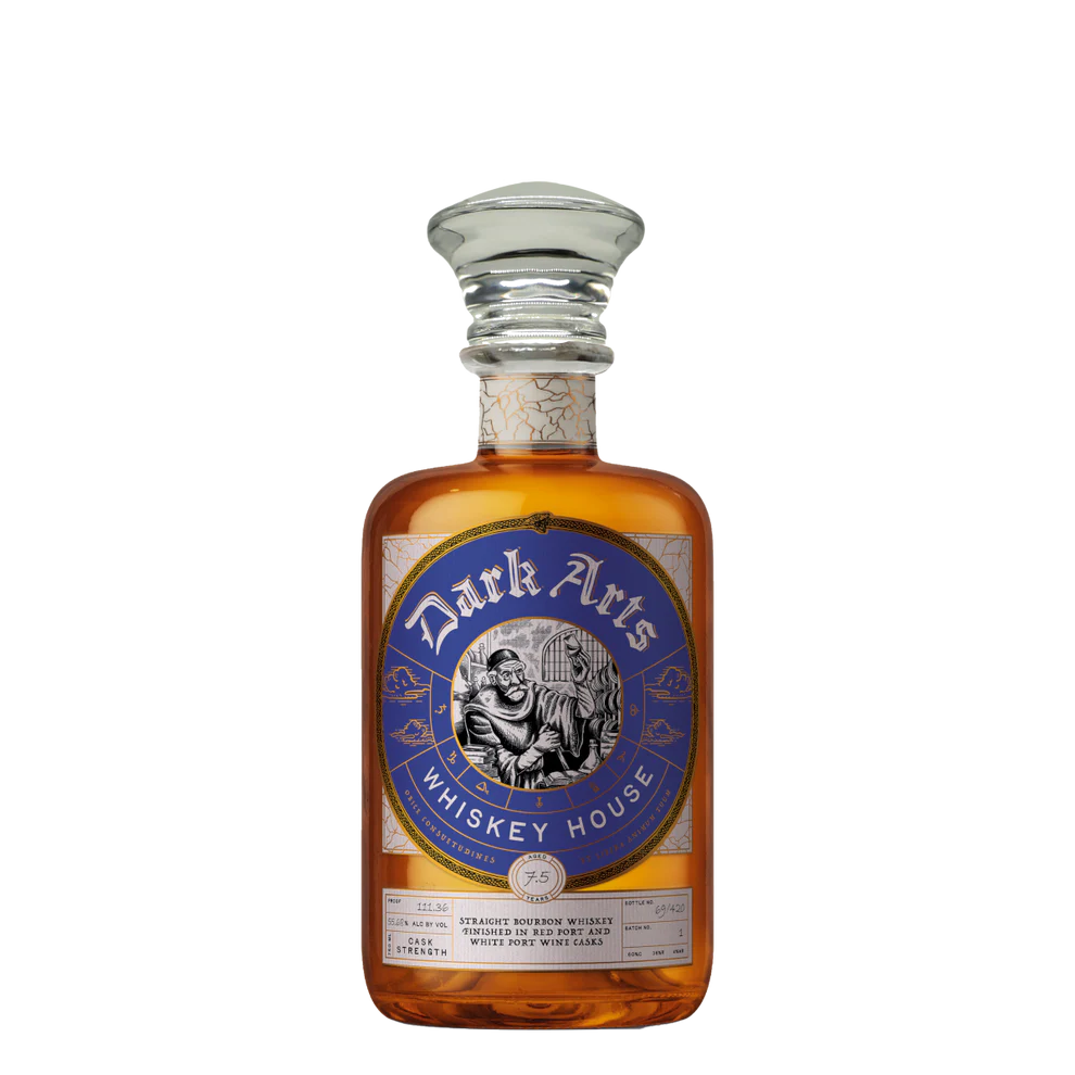 DARK ARTS BOURBON STRAIGHT THE EMPYREAN FINISHED IN RED & WHITE PORT WINE CASKS KENTUCKY 7.5YR 750ML