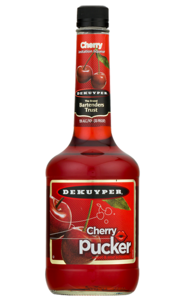 Dekuyper Schnapps Pucker Cherry Liqueur 1LI - Remedy Liquor
