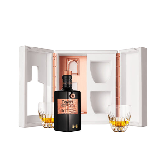 DEWARS SCOTCH BLENDED DOUBLE DOUBLE AGED 37YR 375ML LIQ