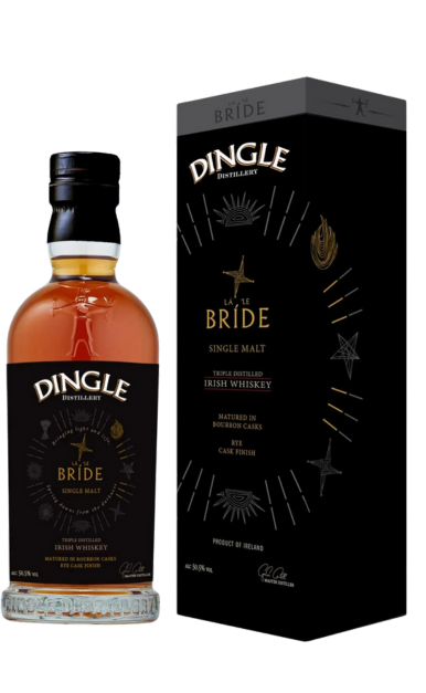 DINGLE LA LE BRIDE WHISKEY SINGLE MALT TRIPLE DISTILLED RYE CASK FINISH IRISH 700ML LIQ