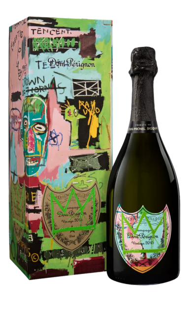 DOM PERIGNON CHAMPAGNE BRUT JEAN MICHEL BASQUIAT EDITION 2015 750ML WINE