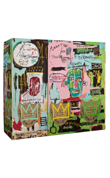DOM PERIGNON CHAMPAGNE BRUT JEAN MICHEL BASQUIAT EDITION 2015 750ML WINE