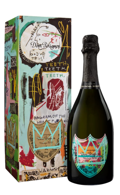 DOM PERIGNON CHAMPAGNE BRUT JEAN MICHEL BASQUIAT EDITION 2015 750ML WINE