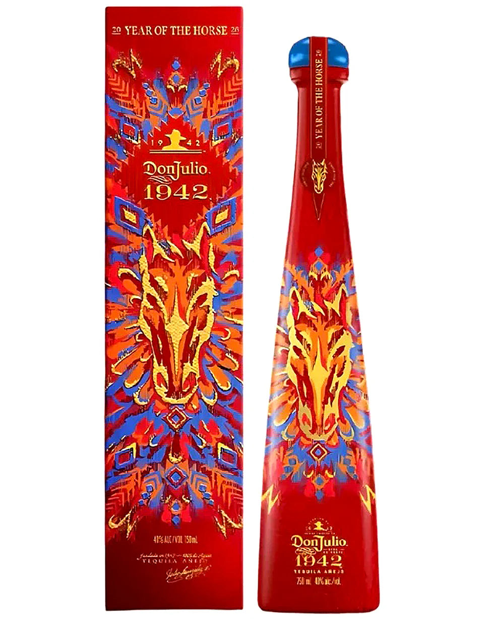 DON JULIO 1942 LUNAR NEW YEAR TEQUILA ANEJO 2026 EDITION 750ML LIQ