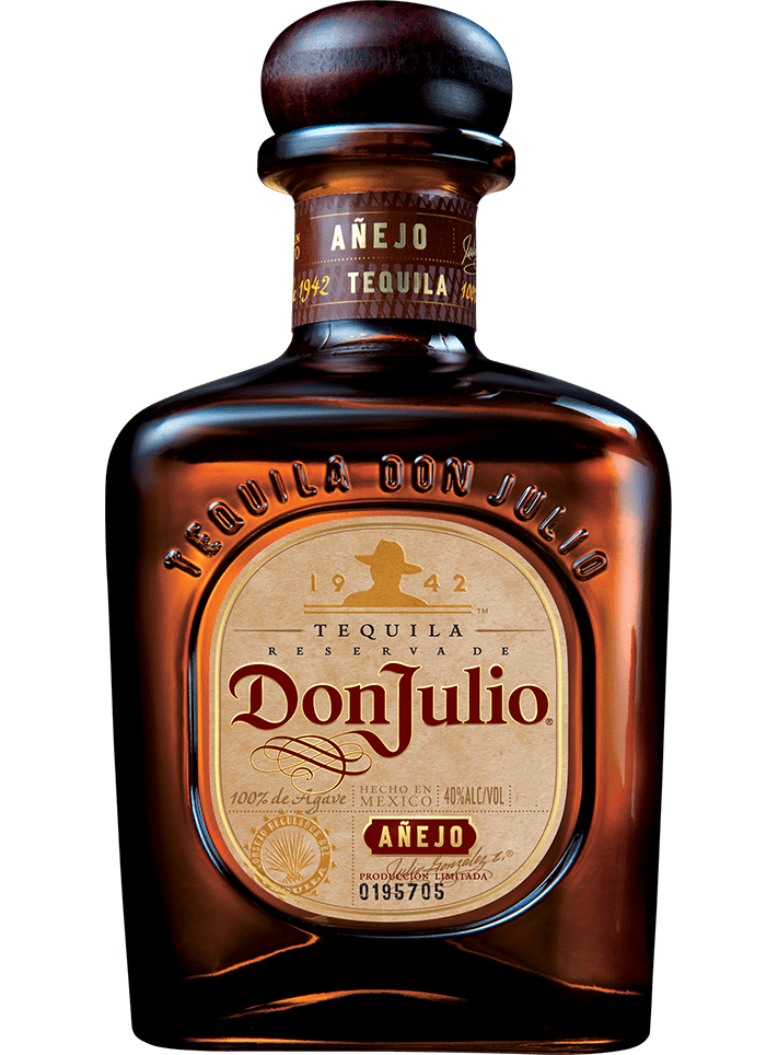 Don Julio Tequila Anejo 750ML bottle, showcasing premium aged tequila, available at RemedyLiquor.com