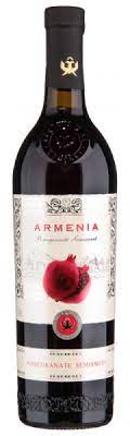 ARMENIA POMEGRANATE WINE SEMISWEET ARMENIA  NV 750ML