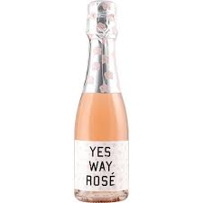YES WAY SPARKLING WINE BRUT ROSE FRANCE 187ML WINE