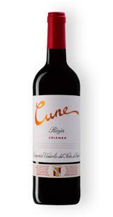 CUNE CRIANZA RED WINE RIOJA SPAIN 2020 WINE