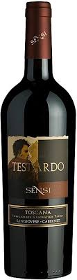 SENSI TESTARDO RED WINE SUPER TUSCAN ITALY 2019 WINE