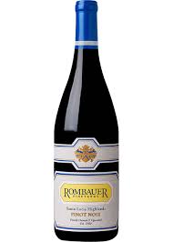 ROMBAUER VINEYARDS PINOT NOIR SANTA LUCIA HIGHLANDS 2022 WINE