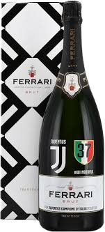 FERRARI SPARKLING BRUT JUVENTUS BOTTLE ITALY 1.5LI WINE