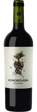 HONORO VERA RED WINE MONASTRELL ORGANIC GRAPES JUMILLA SPAIN 2023 Wine