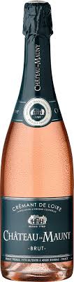 CHATEAU DE MAUNY CREMANT DE LOIRE SPARKLING WINE BRUT ROSE FRANCE 750ML WINE