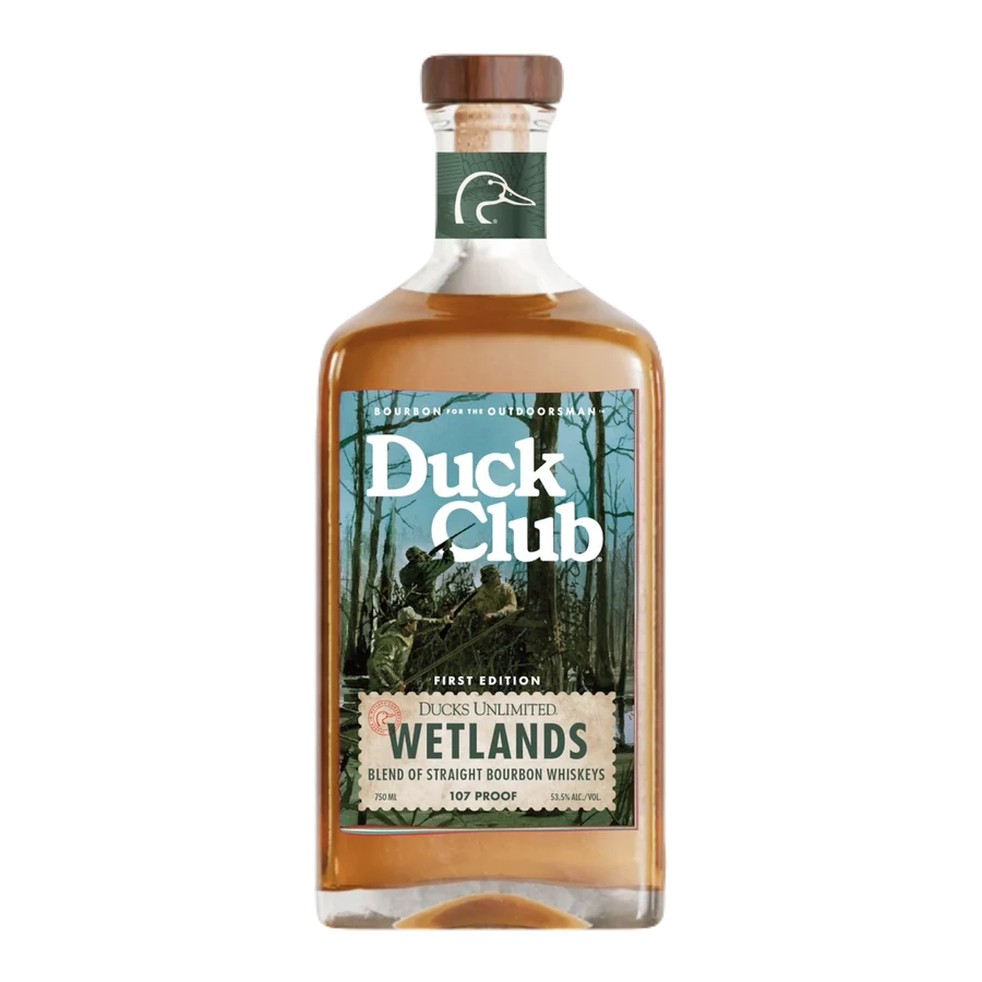 DUCK CLUB BOURBON STRAIGHT WETLANDS FIRST EDITION TENNESSEE 7YR 750ML