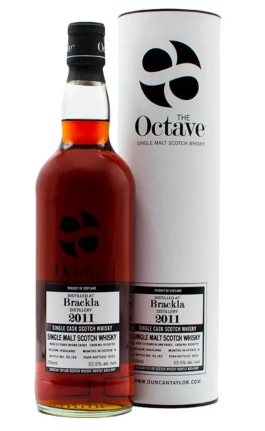 DUNCAN TAYLOR BRACKLA SCOTCH SINGLE MALT SINGLE SHERRY CASK 11YR 750ML LIQ