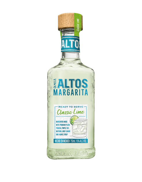 OLMECA ALTOS MARGARITA CLASSIC LIME 750ML LIQ