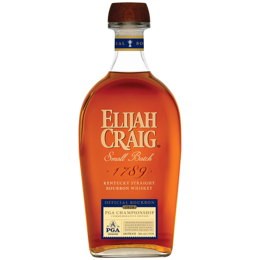 ELIJAH CRAIG BOURBON SMALL BATCH 2026 PGA CHAMPIONSHIP EDITION KENTUCKY 750ML