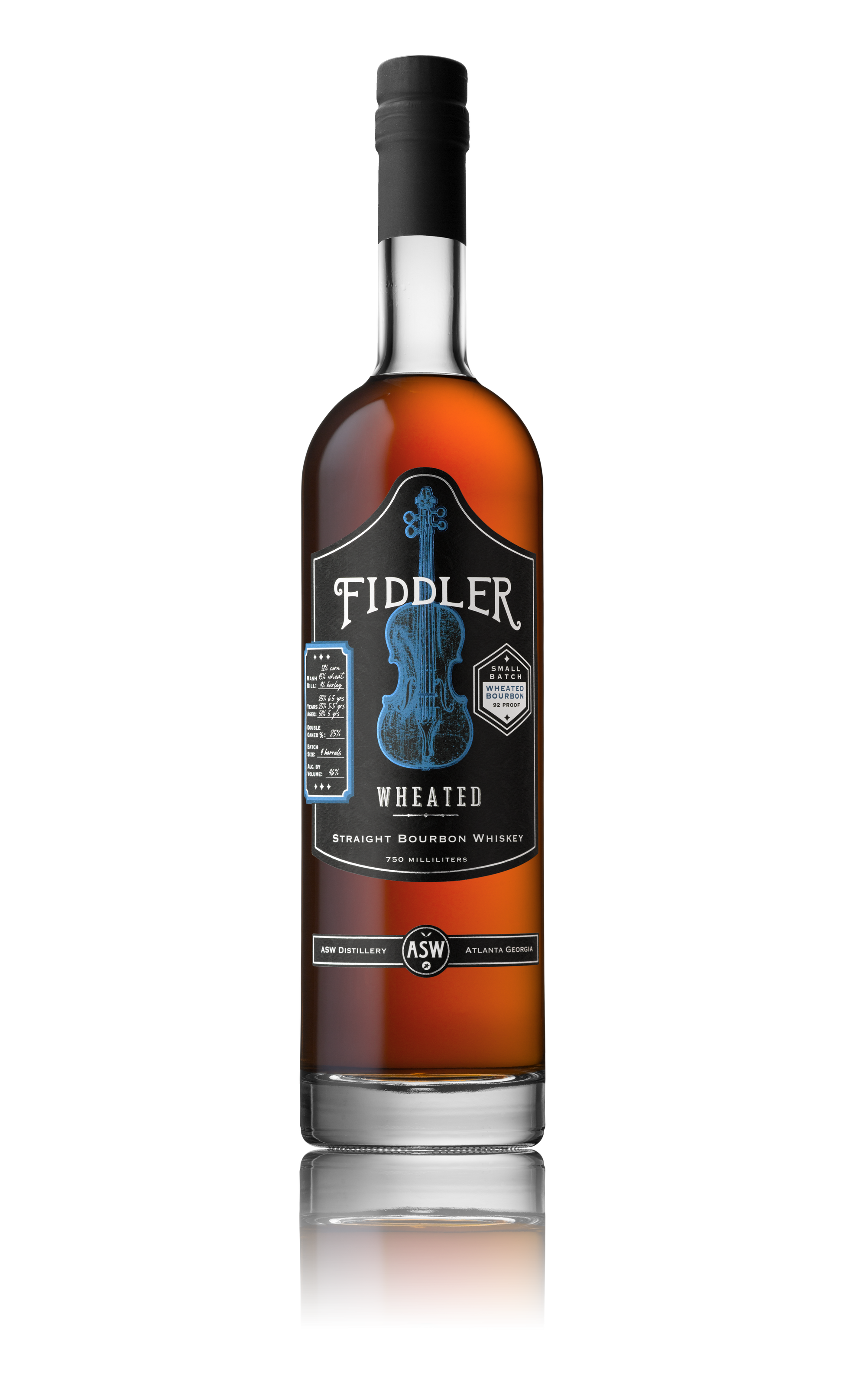 guepard × militaria　No16　ウィスキー Fiddler Bourbon Wheated Georgia 750ML – Remedy Liquor