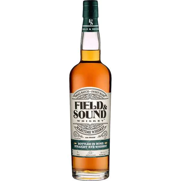 FIELD & SOUND WHISKEY RYE BOTTLED IN BOND NEW YORK 750ML – Remedy Liquor