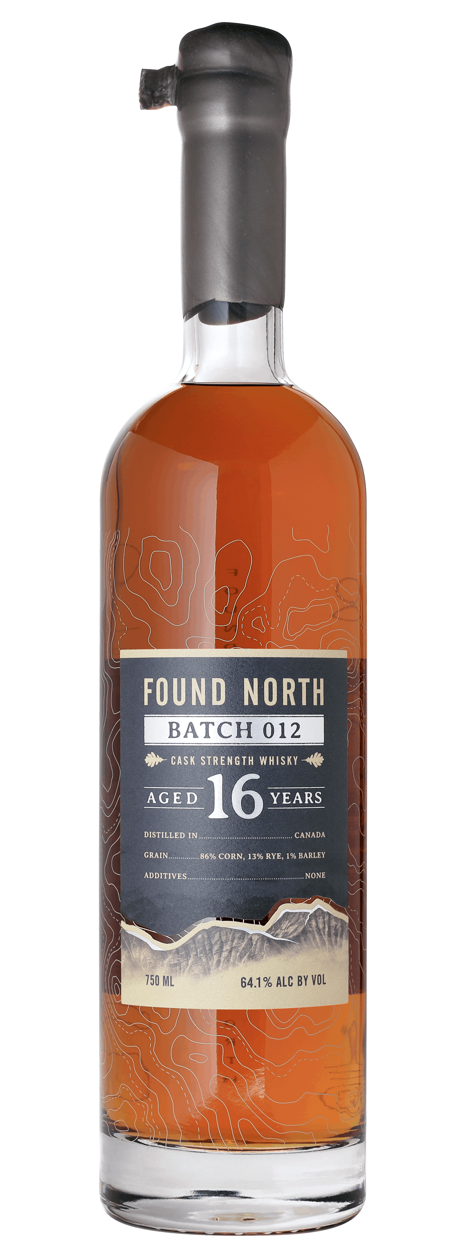 FOUND NORTH WHISKY CASK STRENGTH BATCH 012 CANADA 16YR 750ML LIQ