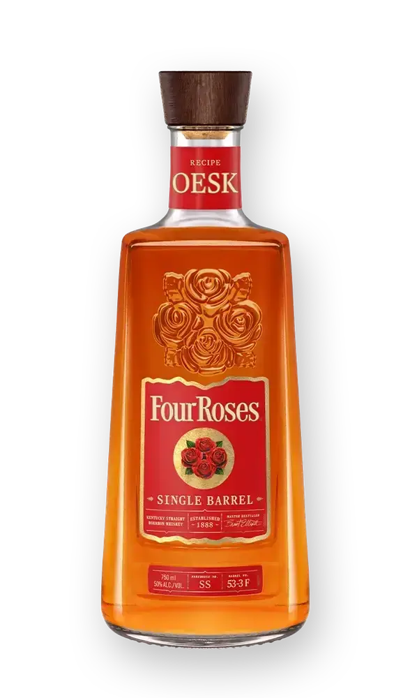 FOUR ROSES BOURBON SINGLE BARREL OESK RECIPE KENTUCKY 100PF 750ML LIQ