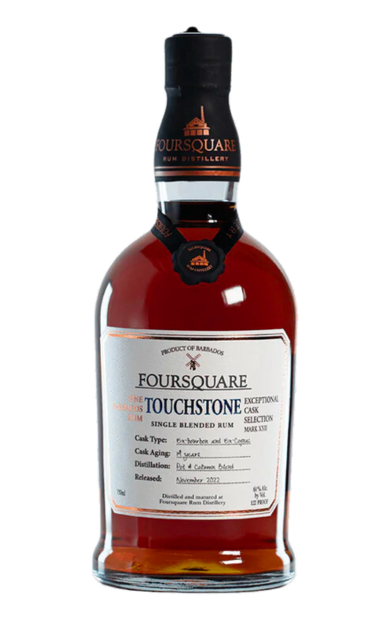 FOURSQUARE RUM SINGLE BLENDED TOUCHSTONE EXCEPTIONAL CASK SELECTION BARBADOS 750ML LIQ