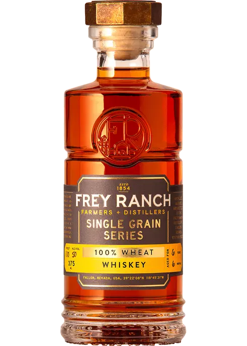 FREY RANCH WHISKEY SINGLE GRAIN SERIES WHEAT NEVADA 375ML LIQ