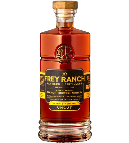 FREY RANCH BOURBON STRAIGHT FARM STRENGTH UNCUT NEVADA 750ML - Remedy Liquor