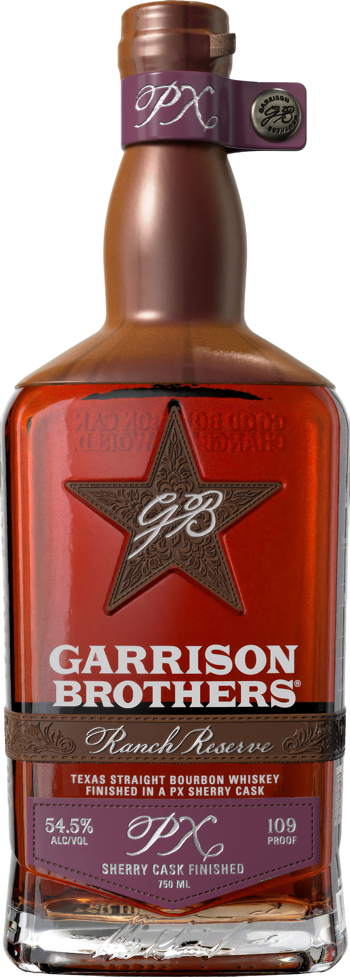 GARRISON BROTHERS BOURBON RANCH RESERVE FINISHED IN PX SHERRY CASKS TEXAS 750ML LIQ