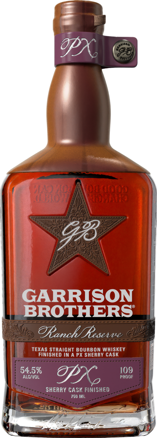 GARRISON BROTHERS BOURBON RANCH RESERVE FINISHED IN PX SHERRY CASKS TEXAS 750ML LIQ